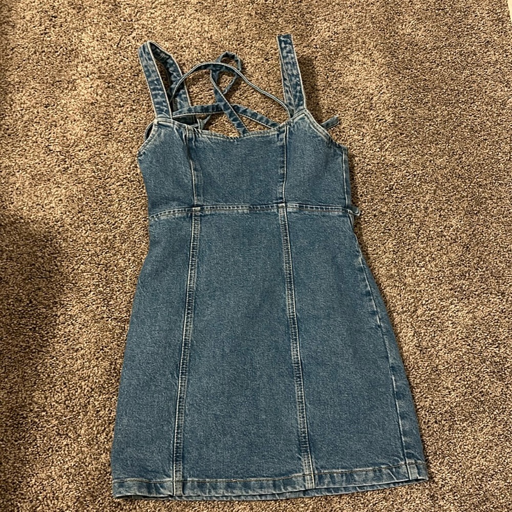 Zara denim dress